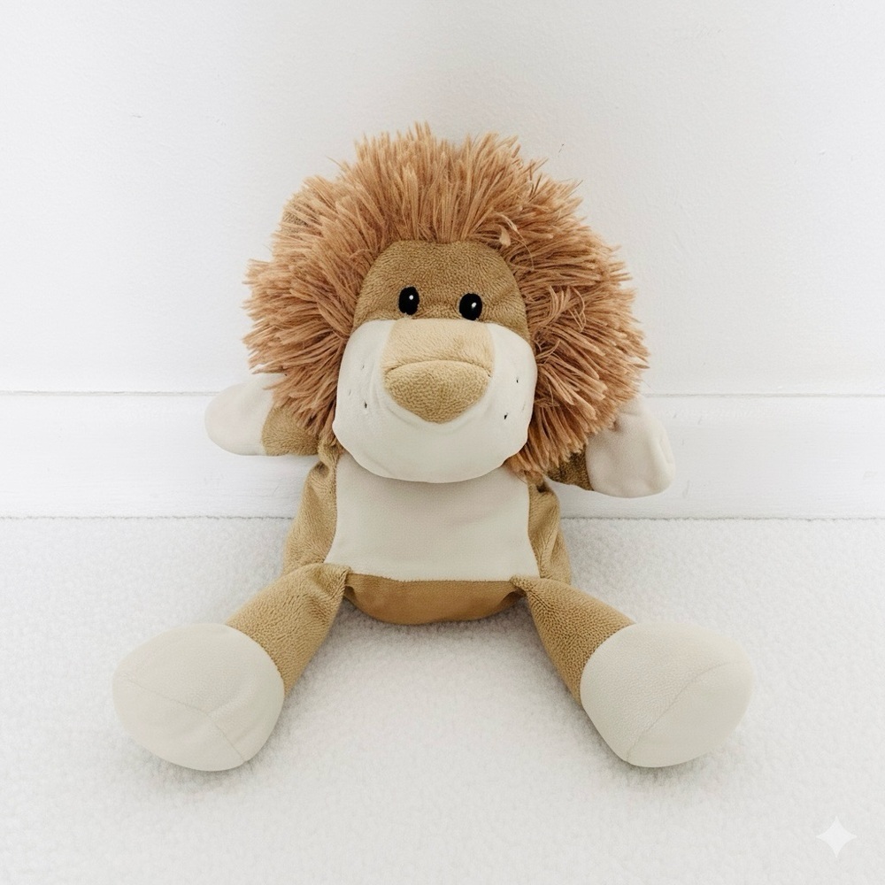 Lion hand puppet Aldi little town